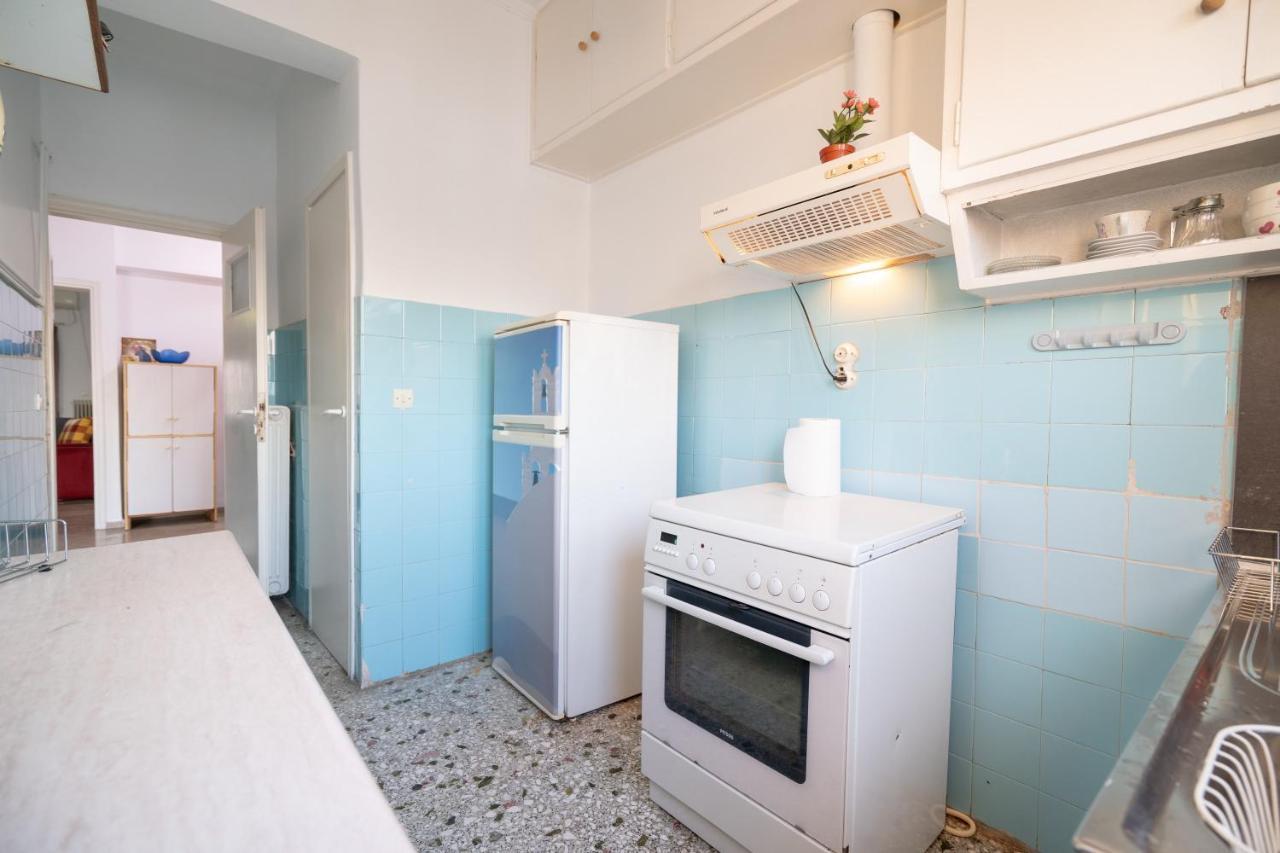 Dimotiko Theatro Metro St. 1 Bedroom 4 Pers. Flat Pireo Esterno foto