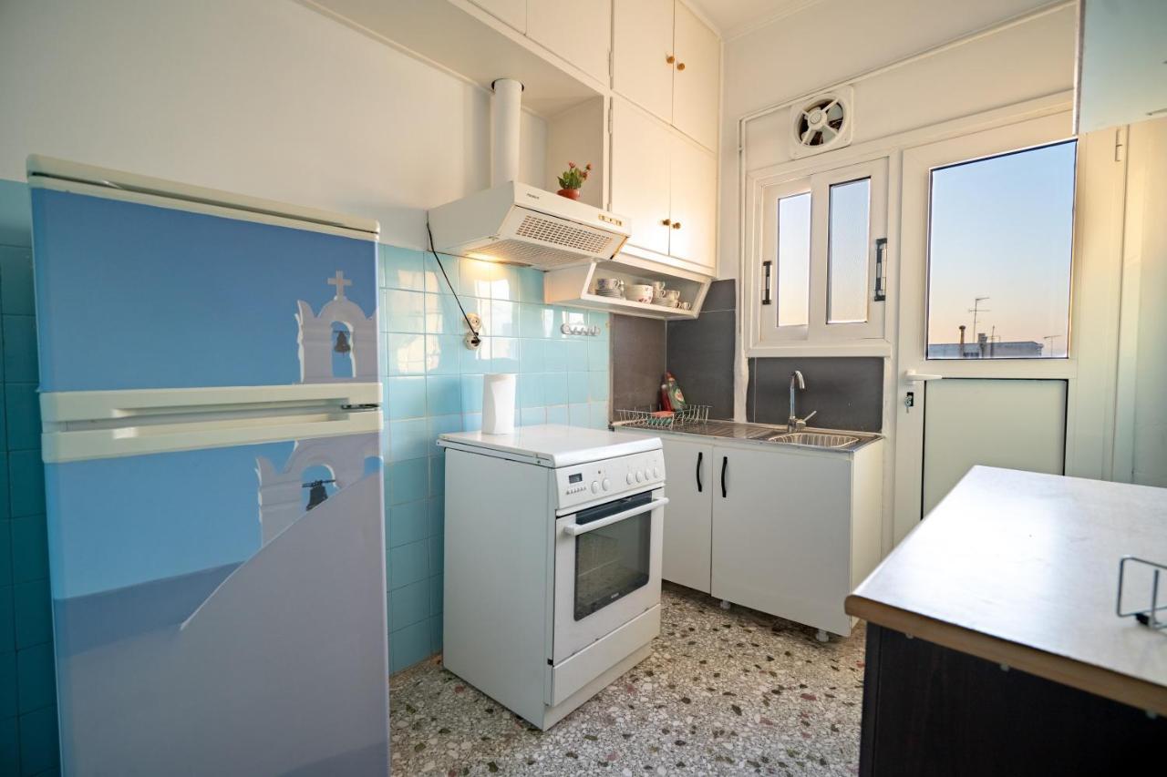 Dimotiko Theatro Metro St. 1 Bedroom 4 Pers. Flat Pireo Esterno foto