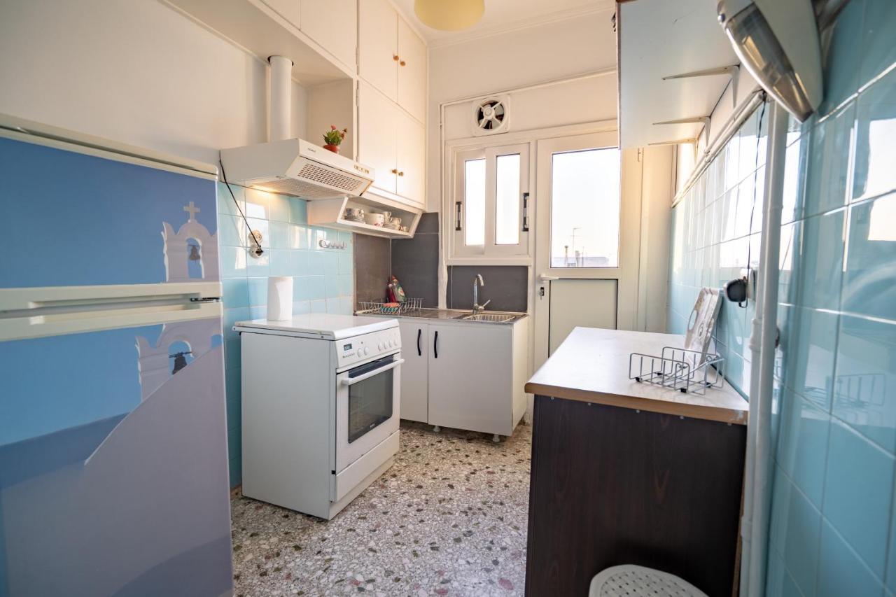 Dimotiko Theatro Metro St. 1 Bedroom 4 Pers. Flat Pireo Esterno foto