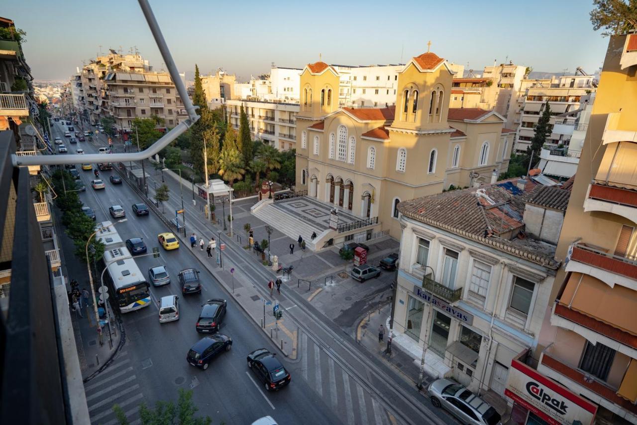 Dimotiko Theatro Metro St. 1 Bedroom 4 Pers. Flat Pireo Esterno foto