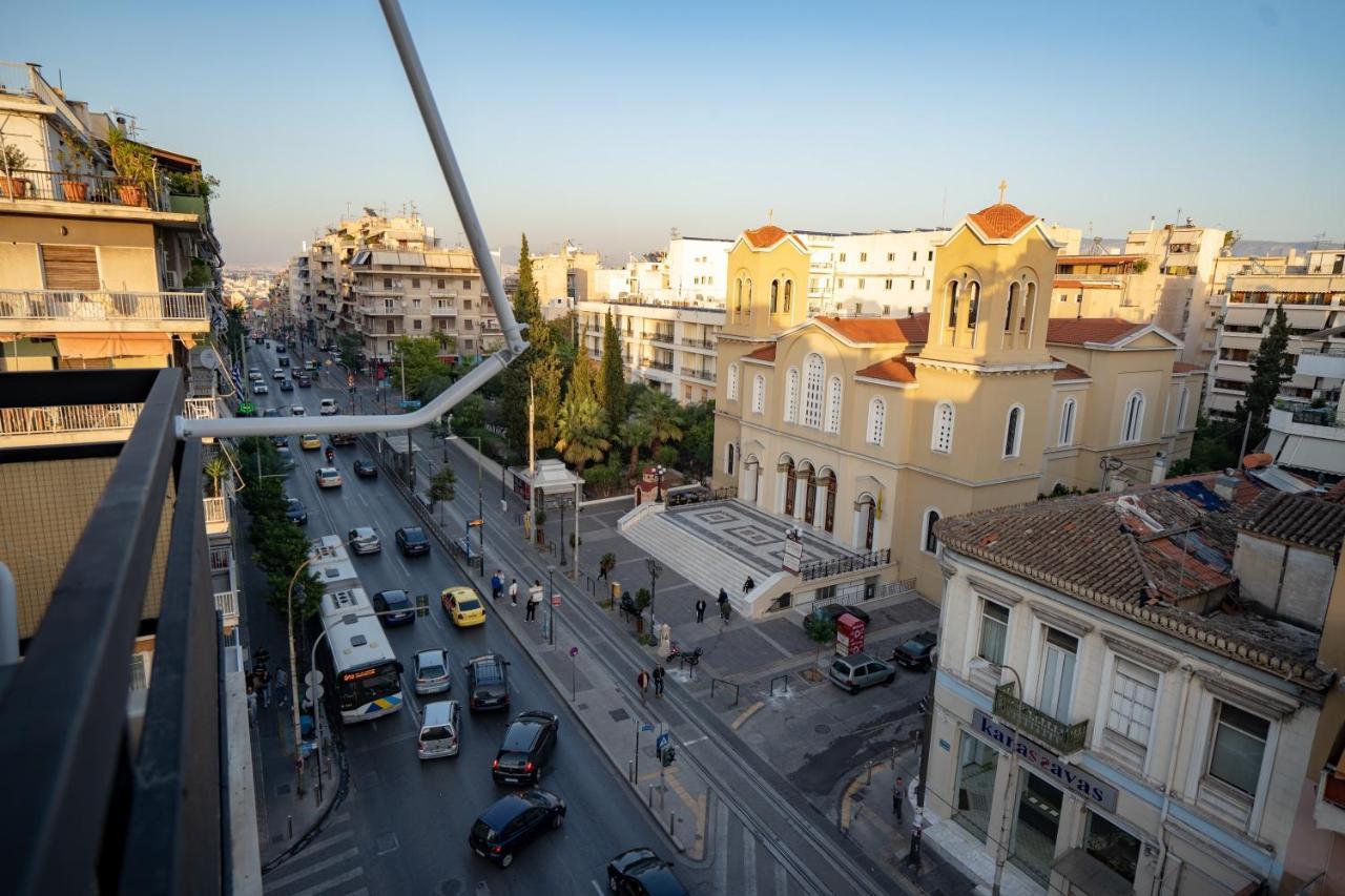 Dimotiko Theatro Metro St. 1 Bedroom 4 Pers. Flat Pireo Esterno foto